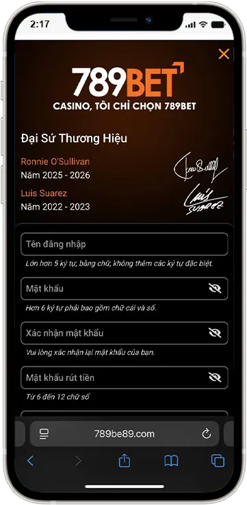 Bước 3: Điền đầy đủ “thông tin” mà hệ thống yêu cầu và bấm "đăng ký" là thành công